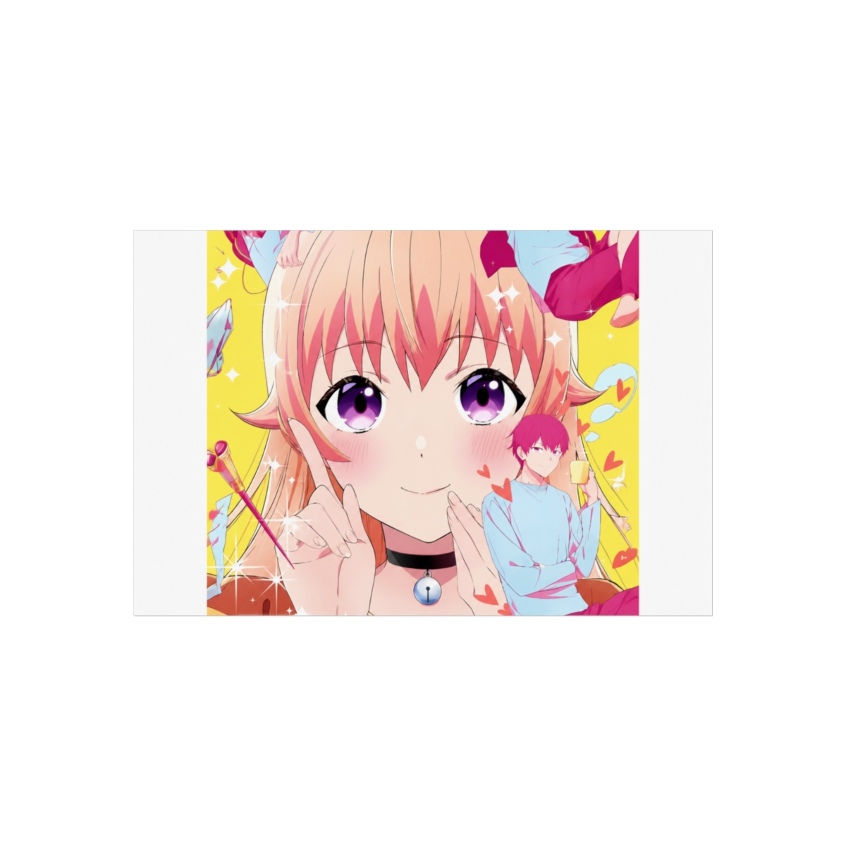 Nico Minami Pink Hair Witch Watch Wall Art - alternate angle 2, merchandise