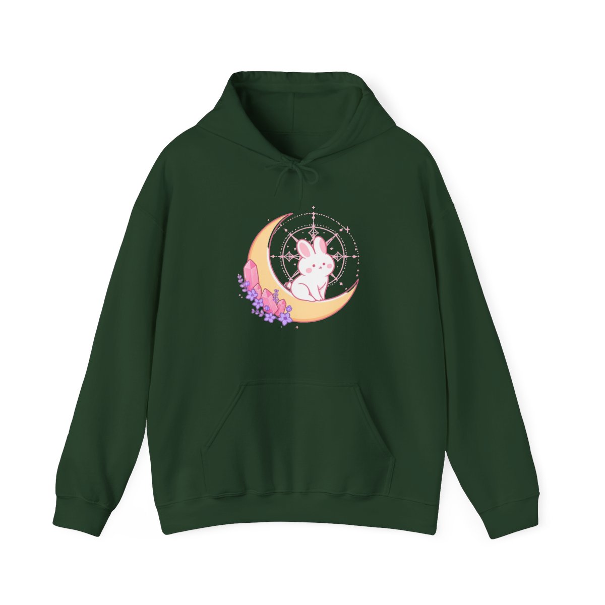 Soft Witch Series - Moon Bunny Hoodie | Witch Watch - alternate angle 5, merchandise