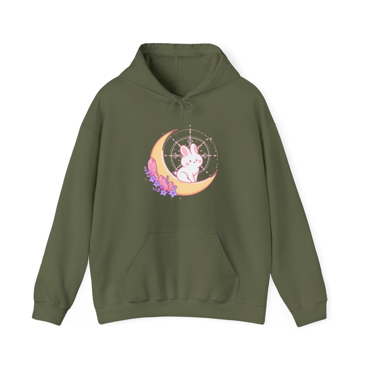Soft Witch Series - Moon Bunny Hoodie | Witch Watch - alternate angle 4, merchandise